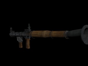 grenade launcher Modello 3D