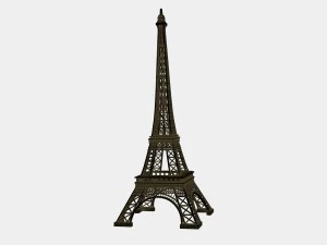 mini-torre eiffel Modelo 3D