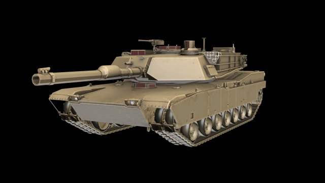 abrams tank 3D मॉडल .c4d .max .obj .3ds .fbx .stl .blend 