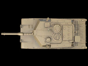 abrams tank 3D Model