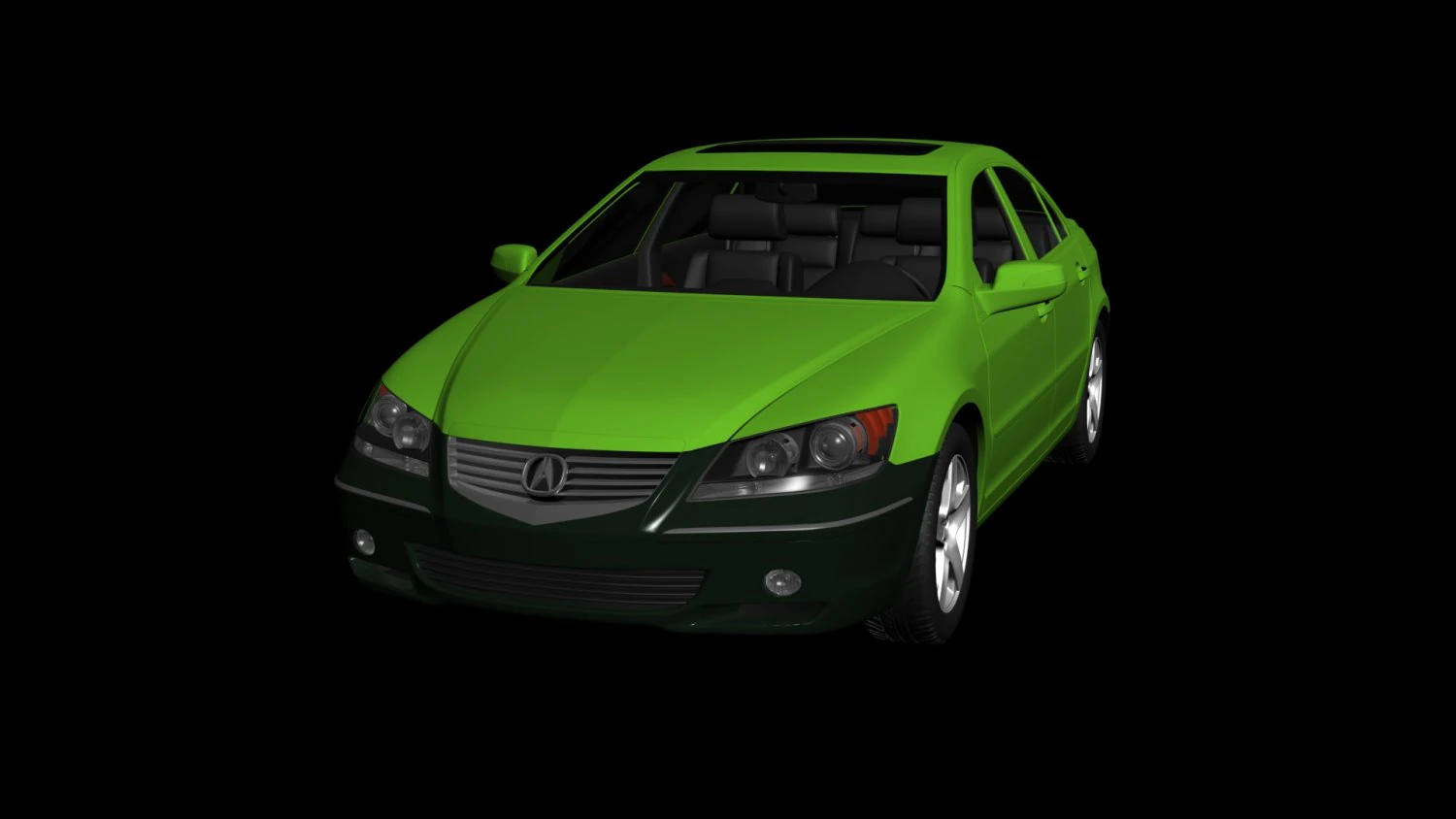 acura 3D Model .c4d .max .obj .3ds .fbx .stl .blend 