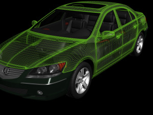 acura 3D 模型