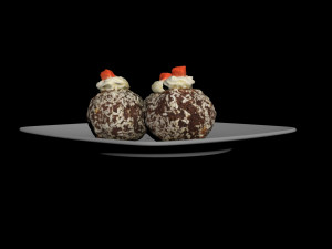 cake potato Modèle 3D