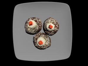 cake potato Modèle 3D