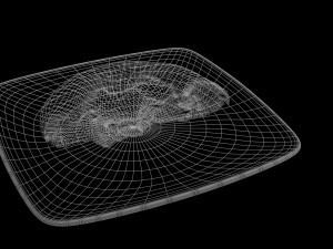 half round pie 3D Model