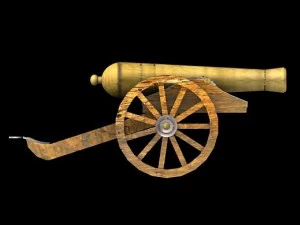 cannon 3D Model