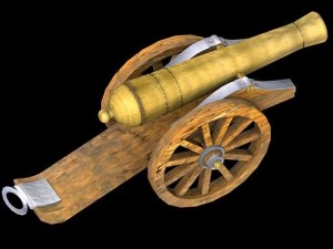 cannon Modelo 3D