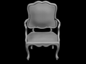 armchair Model 3D