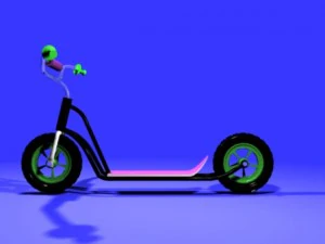 scooter Modelo 3D
