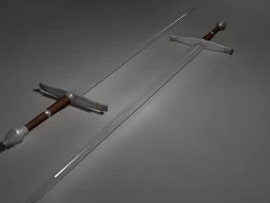 aragorn strider sword 3D Model