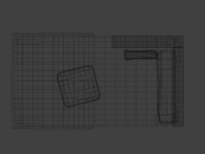 sofa day bed 3D Model