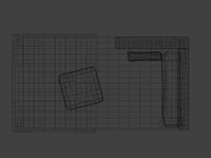 sofa day bed 3D Model
