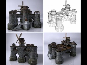 wizard castle 3D Model