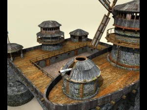 wizard castle Modelo 3D