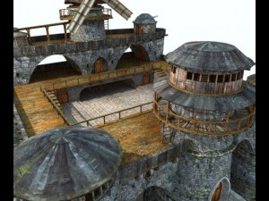 wizard castle Modelo 3D