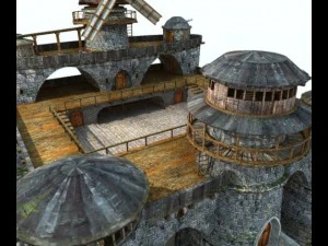 wizard castle 3D Model