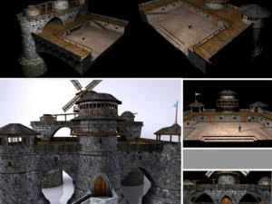 wizard castle 3D Model
