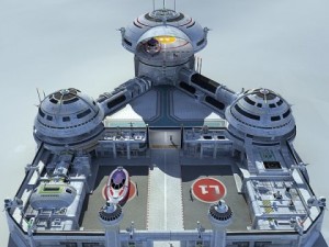 delta station Modello 3D