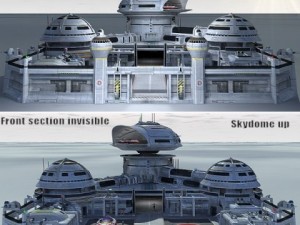 delta station Modèle 3D