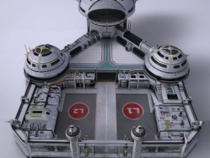 delta station Modèle 3D