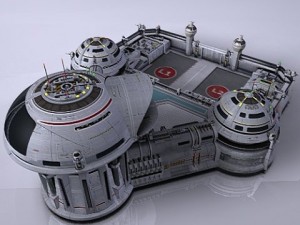 delta station Modèle 3D