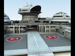 delta station Modèle 3D