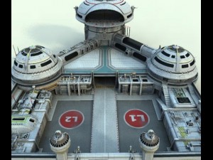delta station Modèle 3D