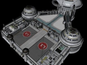 delta station Modèle 3D