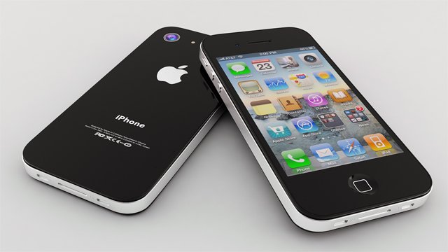 i phone 4 3D Model .c4d .max .obj .3ds .fbx .stl .blend 