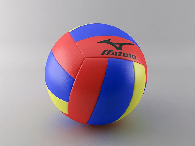 volley ball 3D Model .c4d .max .obj .3ds .fbx .stl .blend 