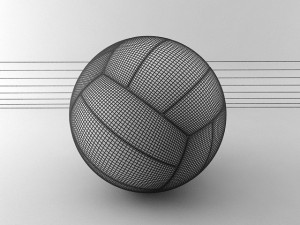 volley ball Model 3D