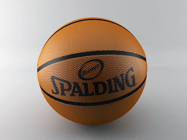 basketball Model 3D .c4d .max .obj .3ds .fbx .stl .blend
