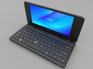 sony vaio p laptop Modello 3D