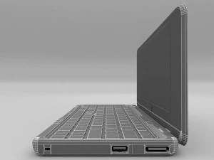 sony vaio p laptop 3D Model