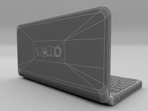 sony vaio p laptop 3D Model