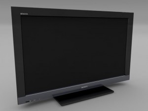sony bravia tv  kdl37ex403 3D Model