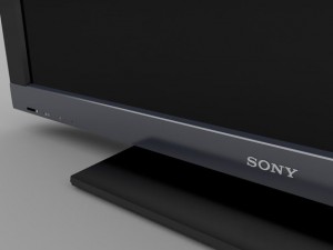 sony bravia tv  kdl37ex403 3D Model