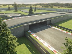 race track construction kit Model 3D