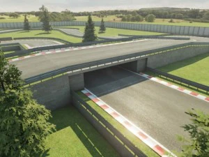 경주 트랙 건설 키트 3D 모델