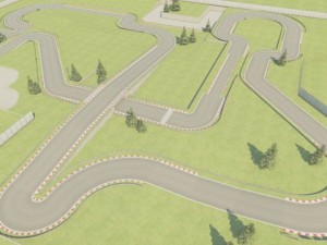 race track construction kit 3D Модель