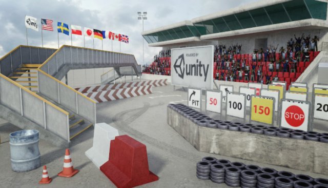 race track construction kit addon pack a 3D Модель .c4d .max .obj .3ds .fbx .stl .blend 