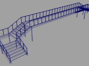 race track construction kit addon pack a 3D Модель