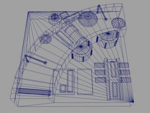 scifi landscape construction kit 3D Model