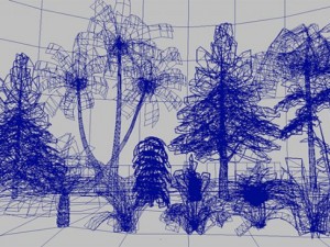 plants grass and trees pack Model 3D