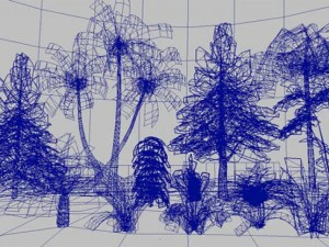 plants grass and trees pack 3D Model