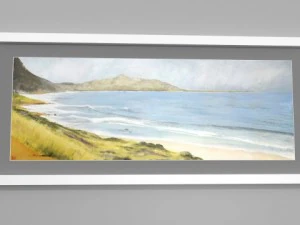 picture frames and paintings 3D Model