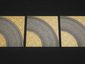 roads construction kit 3D 모델