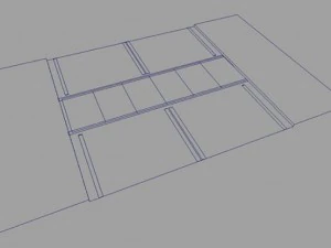 roads construction kit 3D Model