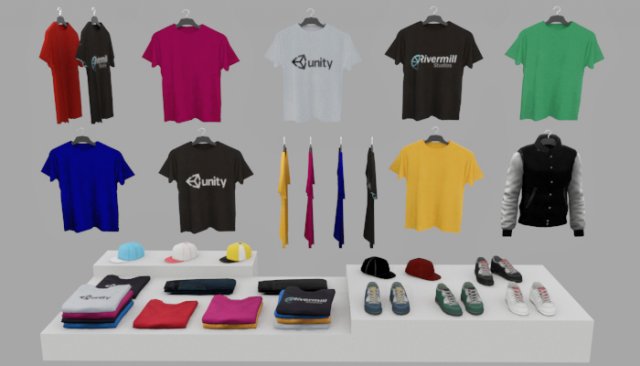 clothing pack Modèle 3D .c4d .max .obj .3ds .fbx .stl .blend 