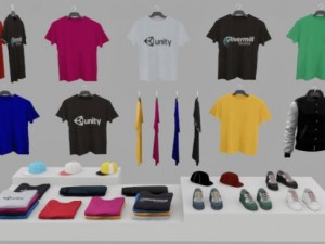 clothing pack Model 3D